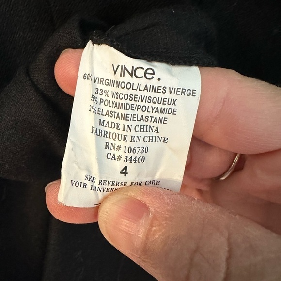 Vince Virgin Wool Knee-Length Dress 4 - Picture 8 of 8
